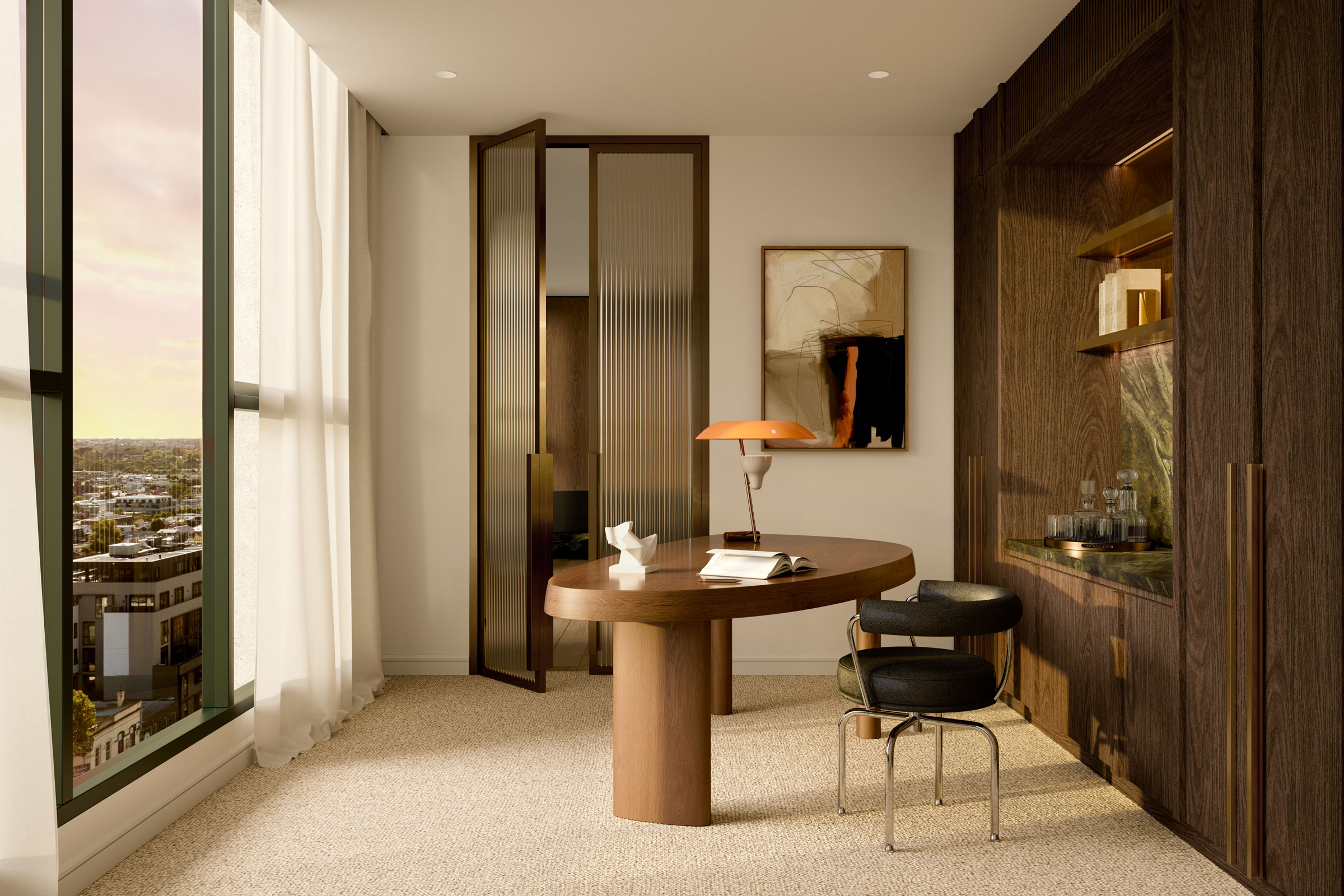 Wiltshire House — Study